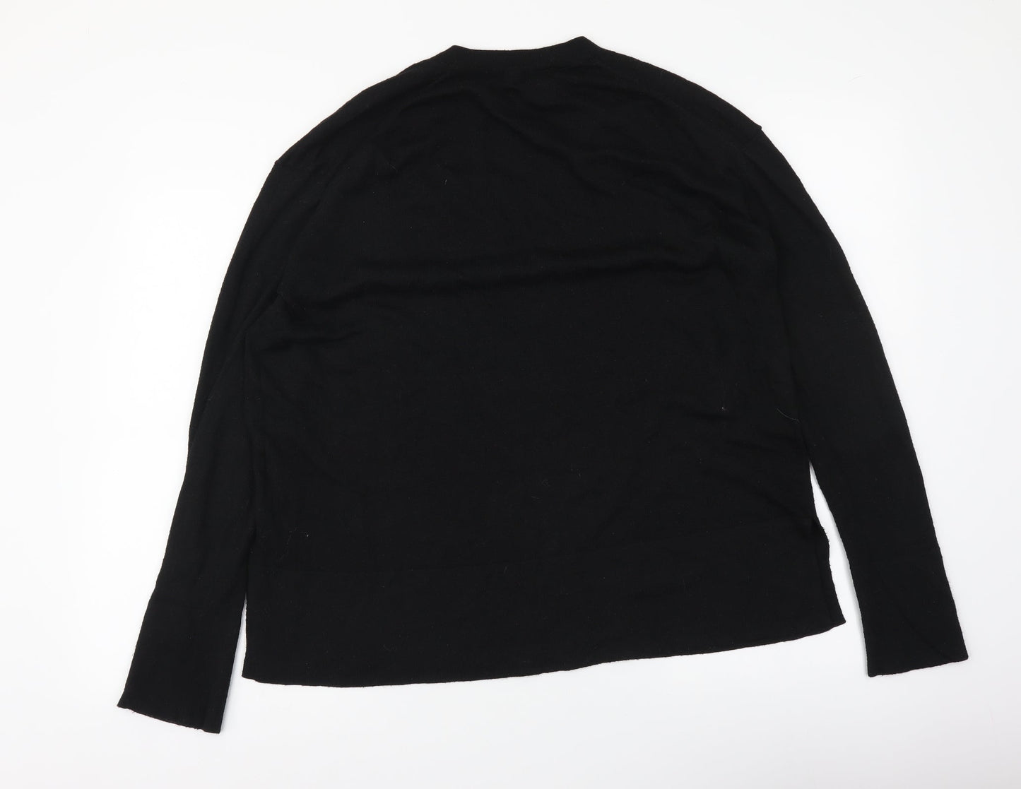 Womens UK Size M Zara Black Pullover Jumper