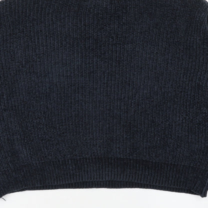 Primark Womens Blue Round Neck Polyester Pullover Jumper Size S