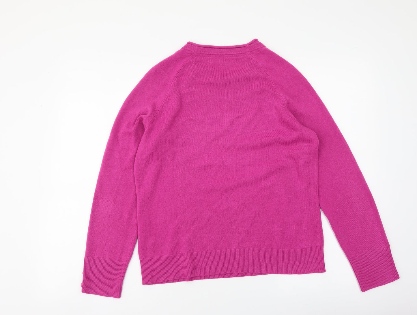 Womens UK Size 14 Marks and Spencer Purple Pullover Jumper