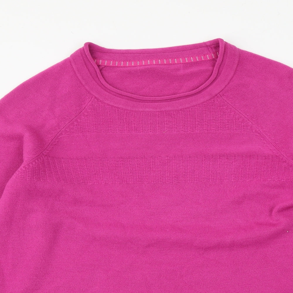Womens UK Size 14 Marks and Spencer Purple Pullover Jumper