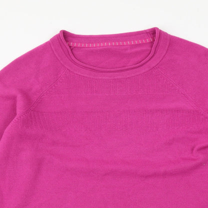 Womens UK Size 14 Marks and Spencer Purple Pullover Jumper