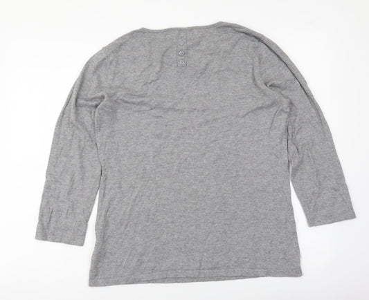 Womens UK Size 12 NEXT Grey Pullover Jumper