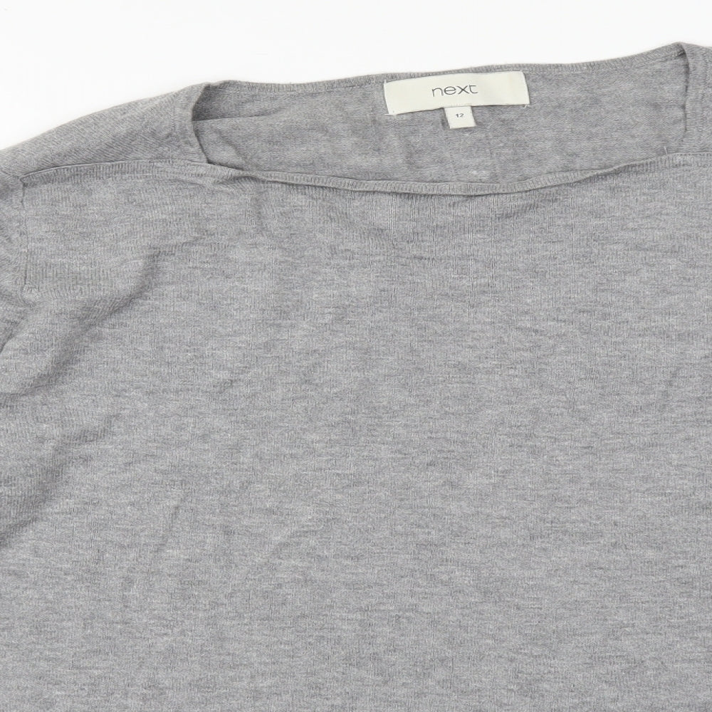 Womens UK Size 12 NEXT Grey Pullover Jumper