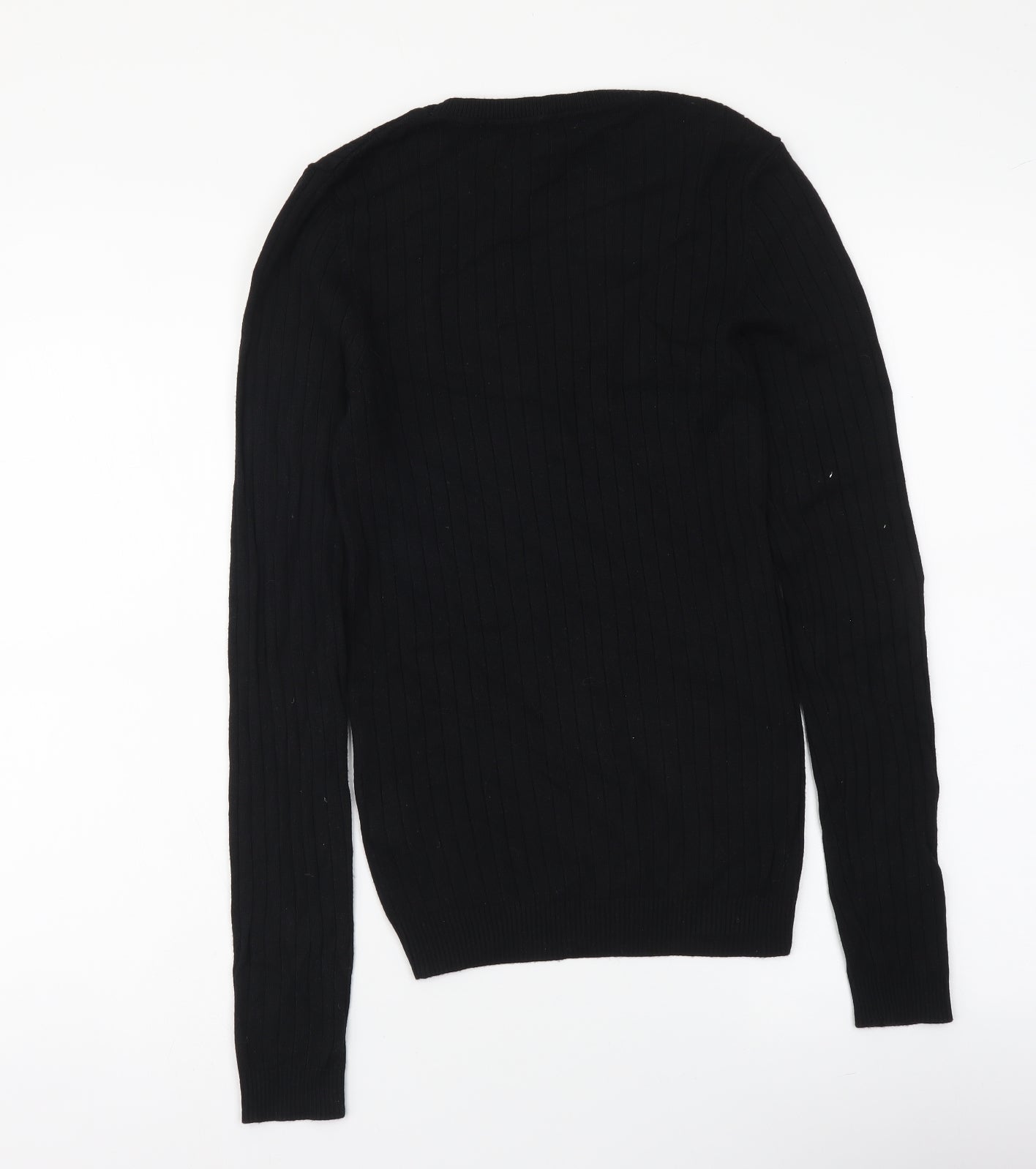 Womens UK Size 8 New Look Black Pullover Jumper