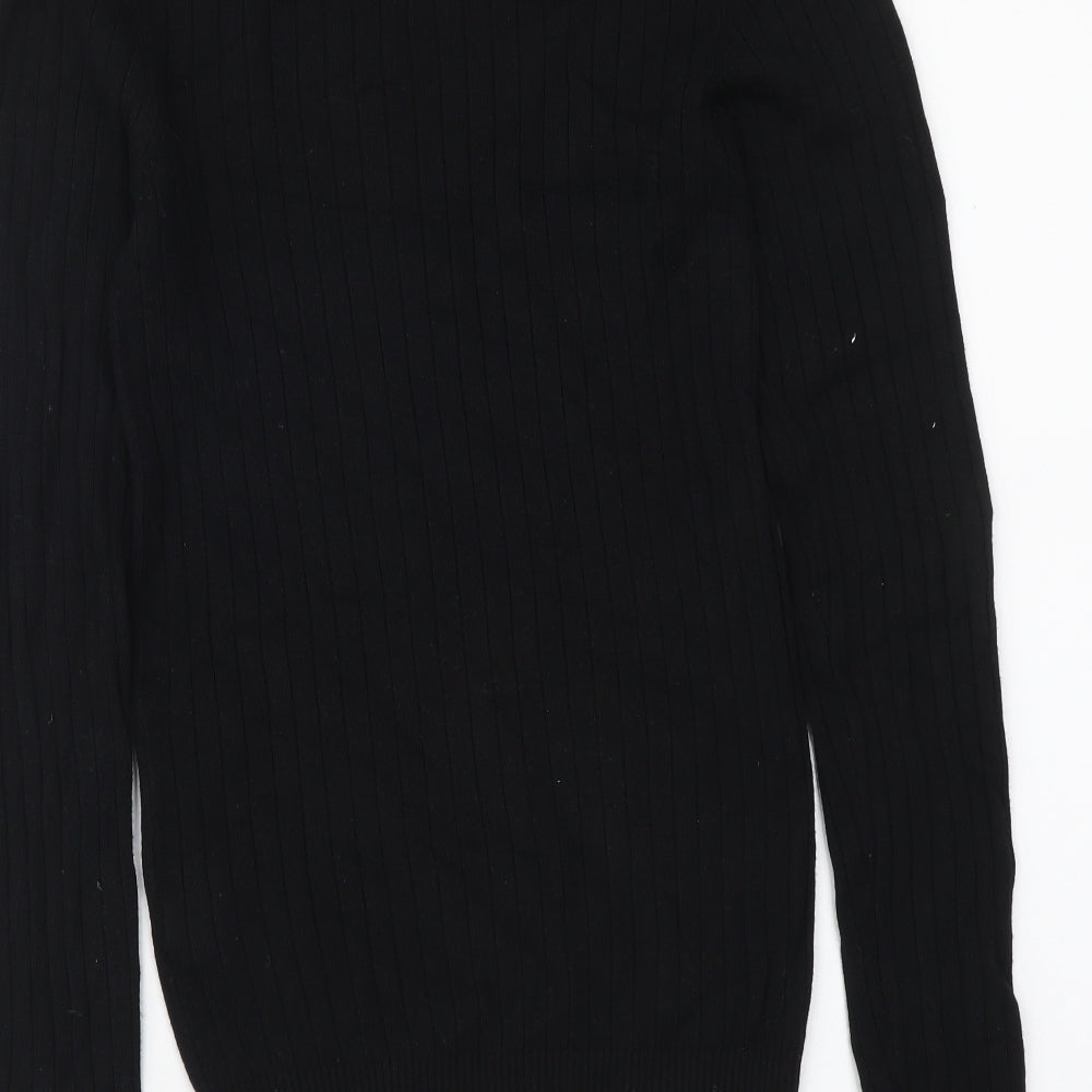 Womens UK Size 8 New Look Black Pullover Jumper