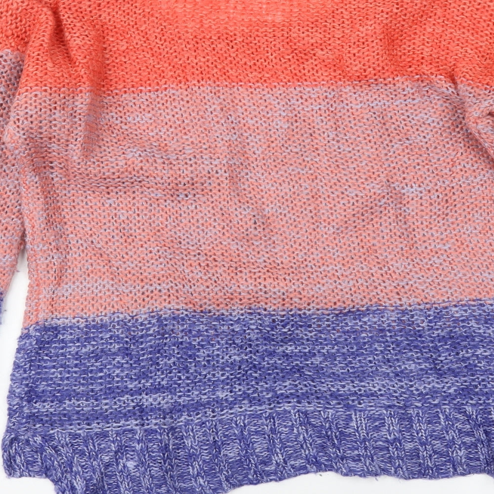 Womens UK Size M Garage Multicoloured Pullover Jumper