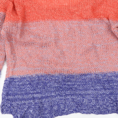 Womens UK Size M Garage Multicoloured Pullover Jumper