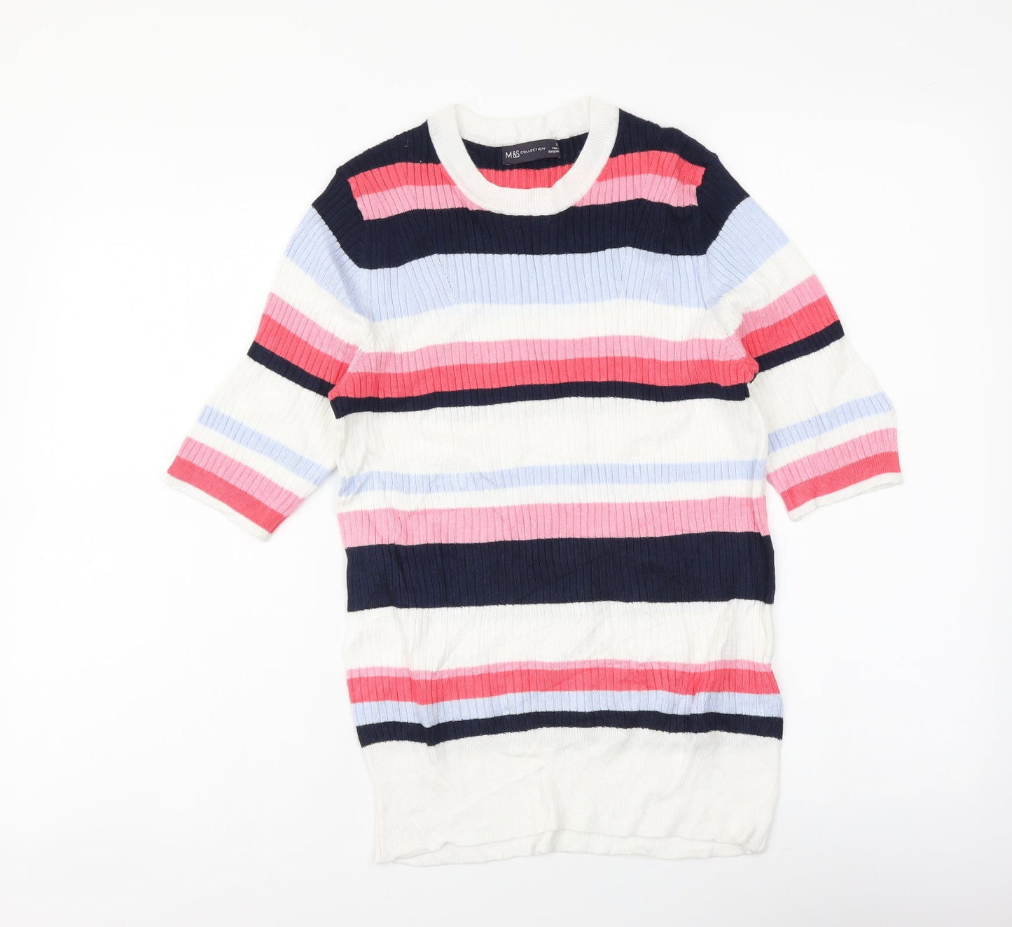 Womens UK Size 12 Marks and Spencer Multicoloured Pullover Jumper