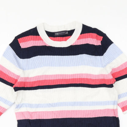 Womens UK Size 12 Marks and Spencer Multicoloured Pullover Jumper