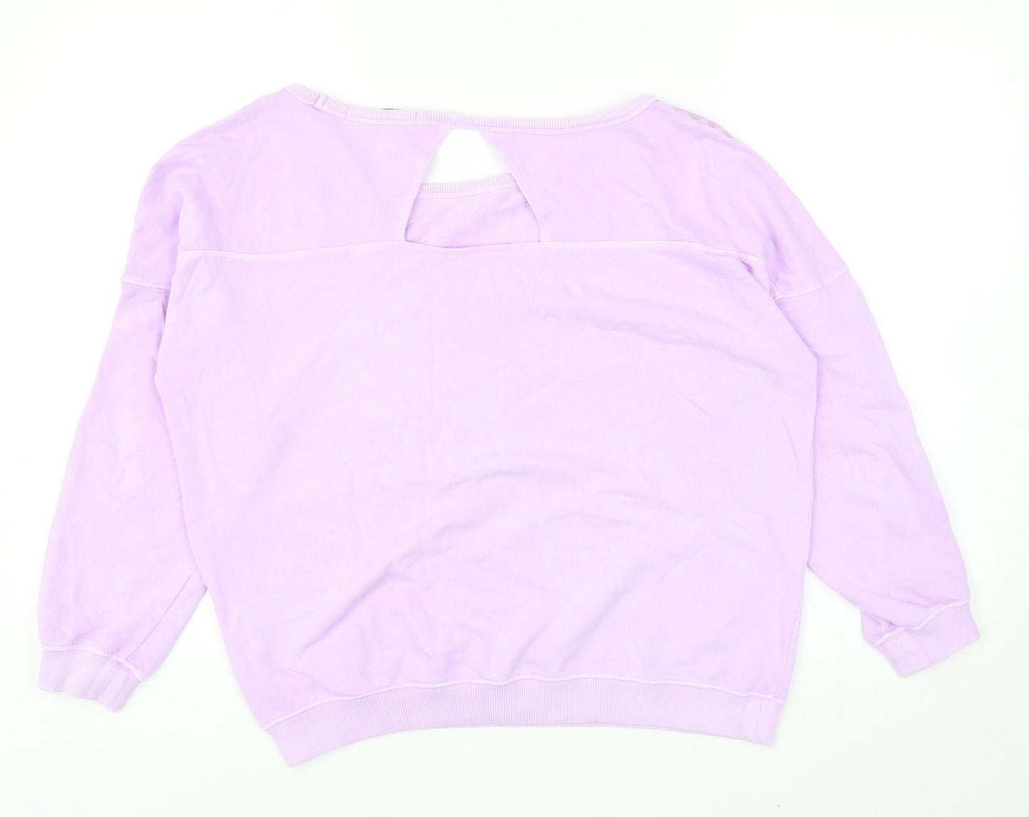 Womens UK Size S NEXT Purple Pullover Sweatshirt