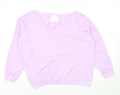 Womens UK Size S NEXT Purple Pullover Sweatshirt