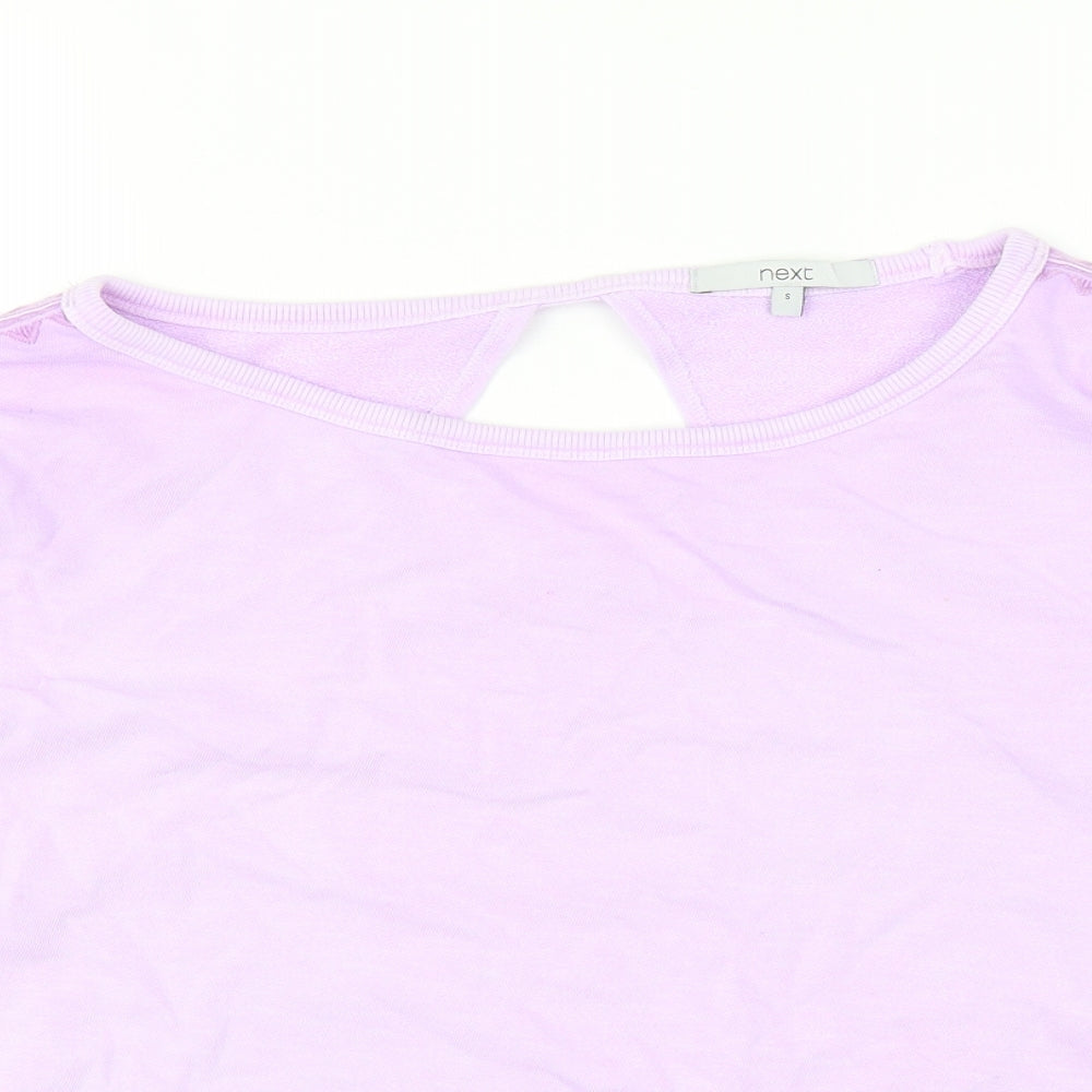 Womens UK Size S NEXT Purple Pullover Sweatshirt