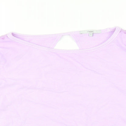 Womens UK Size S NEXT Purple Pullover Sweatshirt