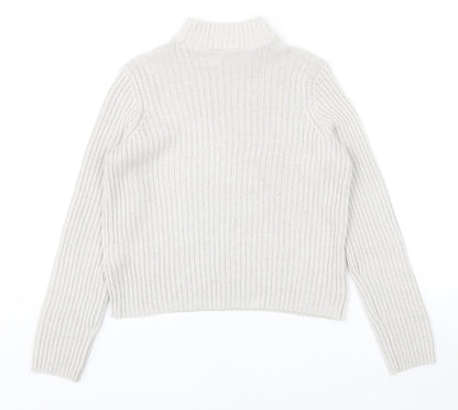 Womens UK Size S H&M Grey Pullover Jumper