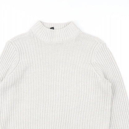 Womens UK Size S H&M Grey Pullover Jumper