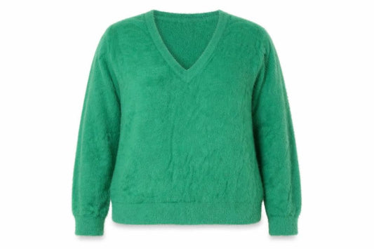 Womens UK Size 18 Very Green Pullover Jumper