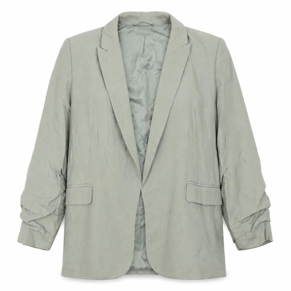 Womens UK Size 8 Marks and Spencer Regular Green Blazer