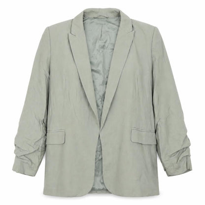 Womens UK Size 8 Marks and Spencer Regular Green Blazer