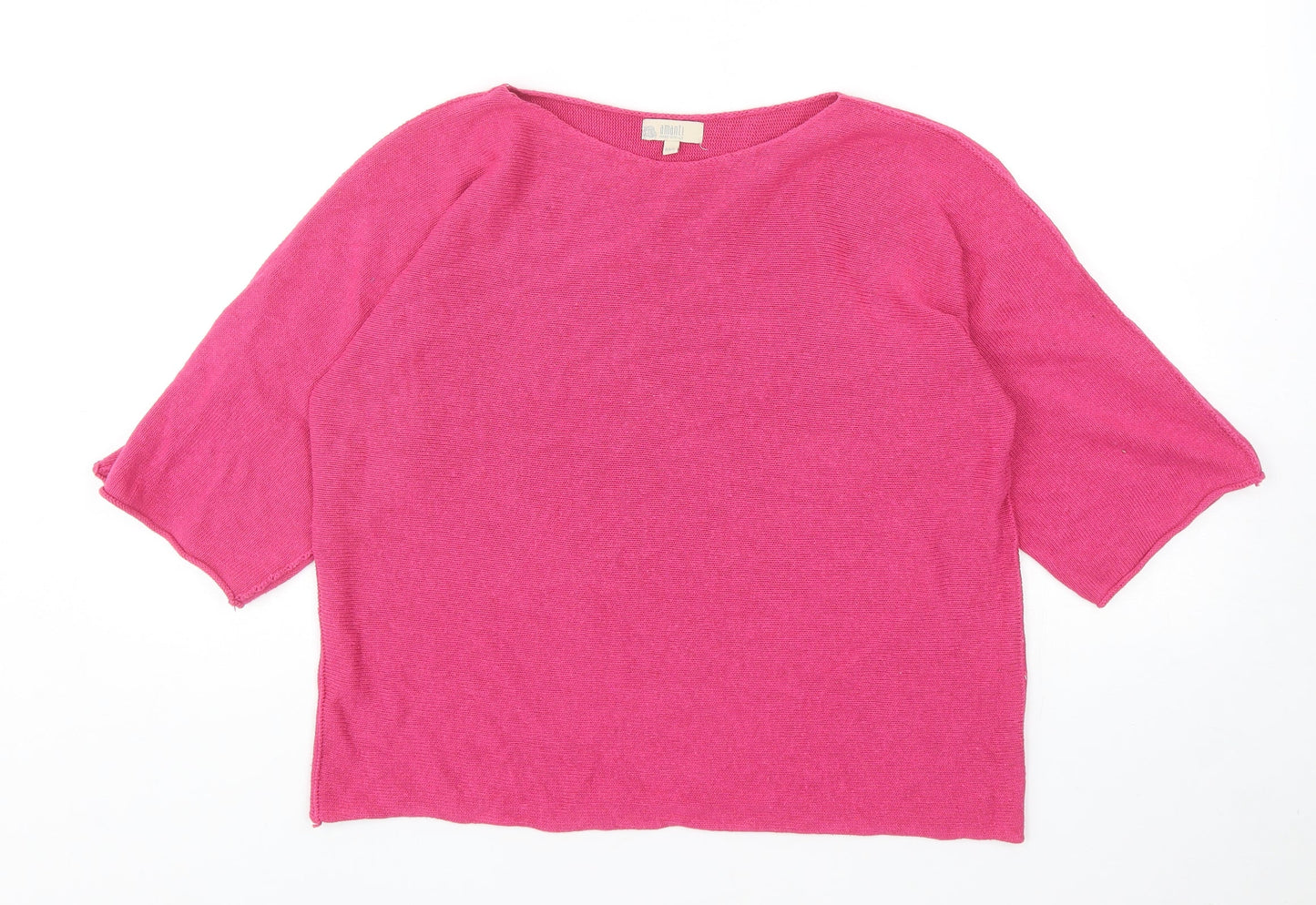 Womens UK Size M Amanti Pink Pullover Jumper