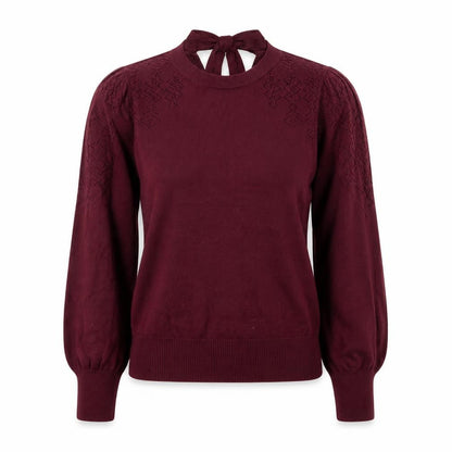 Womens UK Size S Oasis Red Pullover Jumper