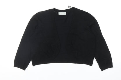 Womens UK Size S Wallis Black Cardigan Jumper