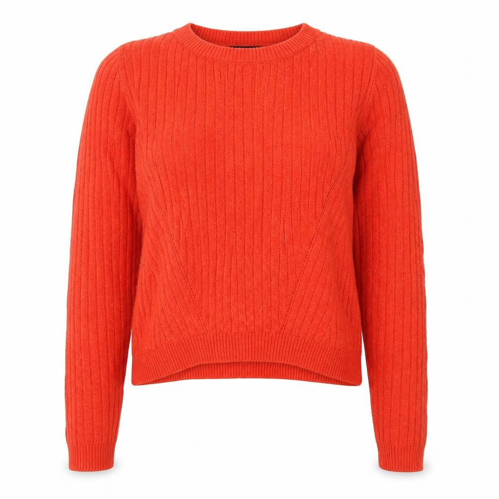 Womens UK Size 8 New Look Red Pullover Jumper
