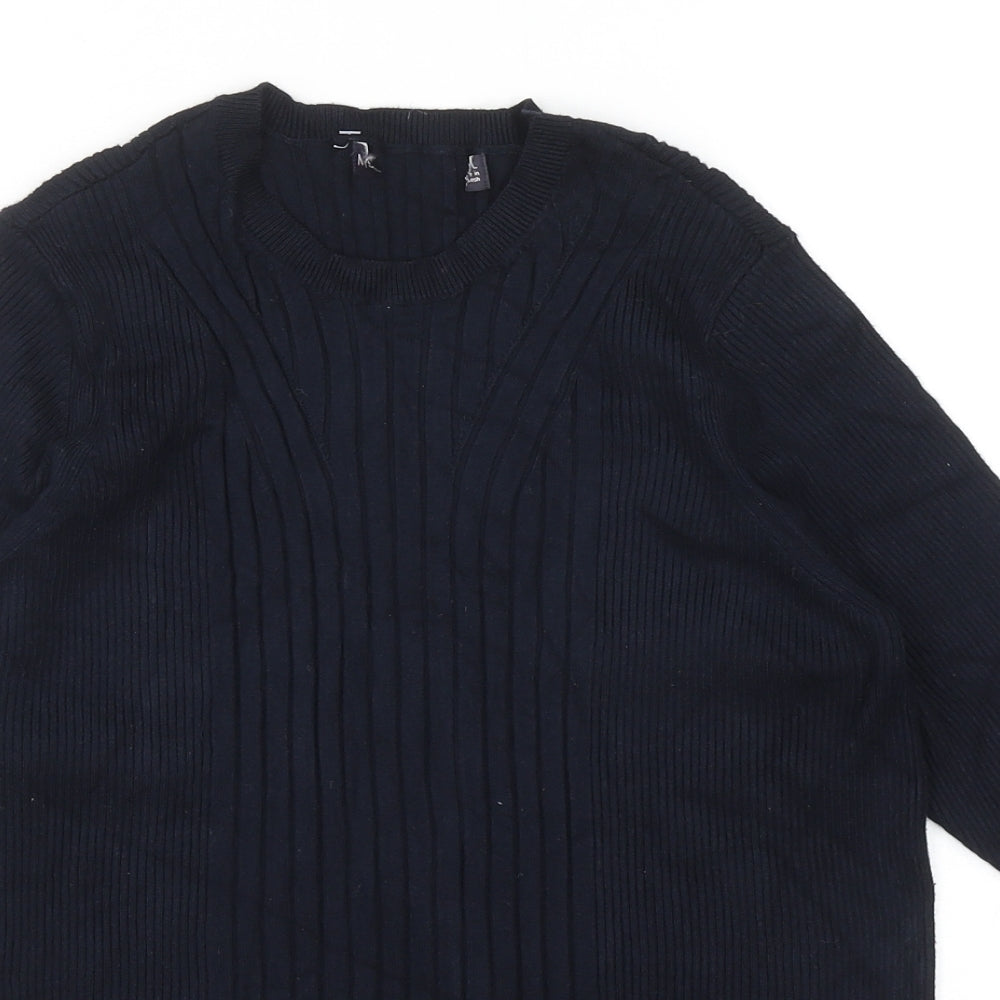 Womens UK Size L Marks and Spencer Blue Pullover Jumper