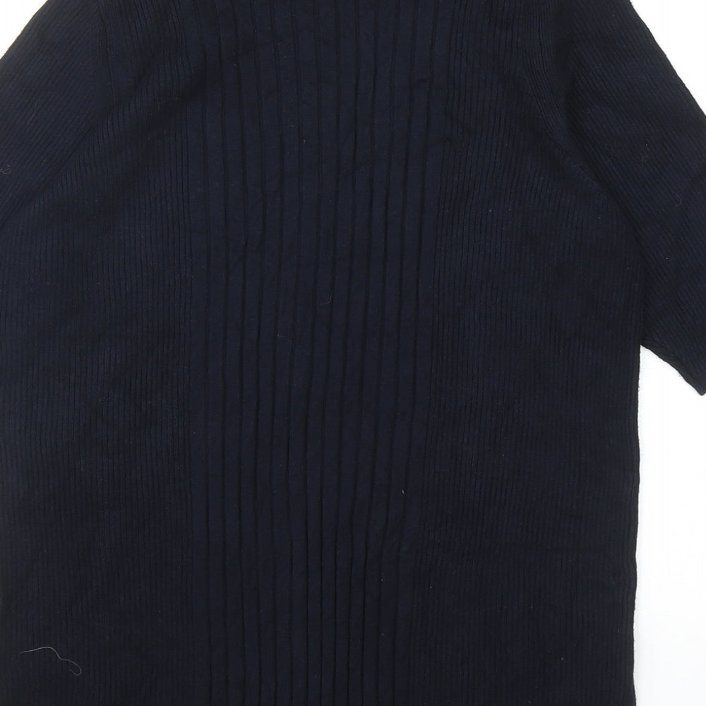 Womens UK Size L Marks and Spencer Blue Pullover Jumper