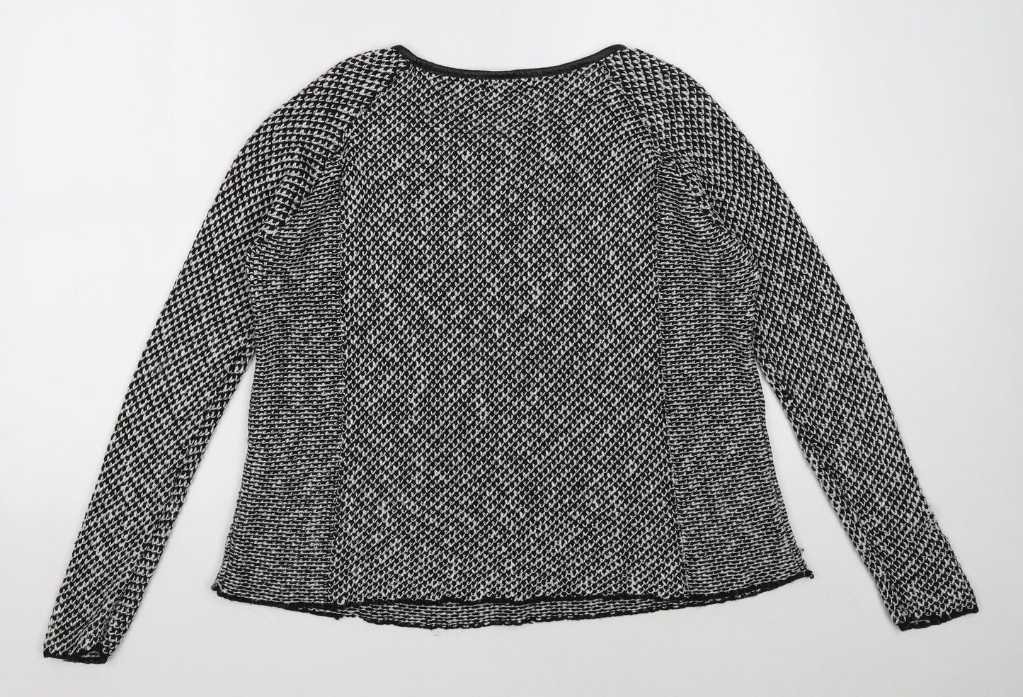 Womens UK Size 8 Zara Black Pullover Jumper