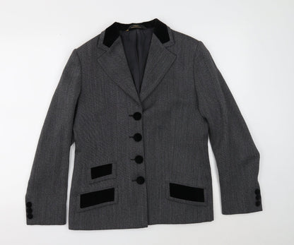 Womens UK Size 12 Marks and Spencer Grey Jacket