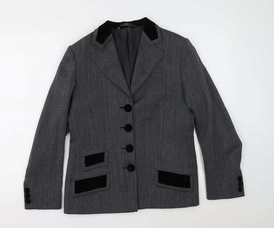 Womens UK Size 12 Marks and Spencer Grey Jacket