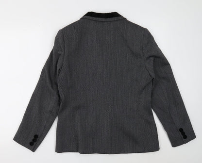 Womens UK Size 12 Marks and Spencer Grey Jacket