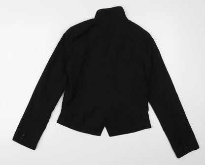Gap Womens Black Jacket Size 6 Button