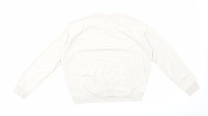 H&M Womens Grey Cotton Pullover Sweatshirt Size XS Pullover