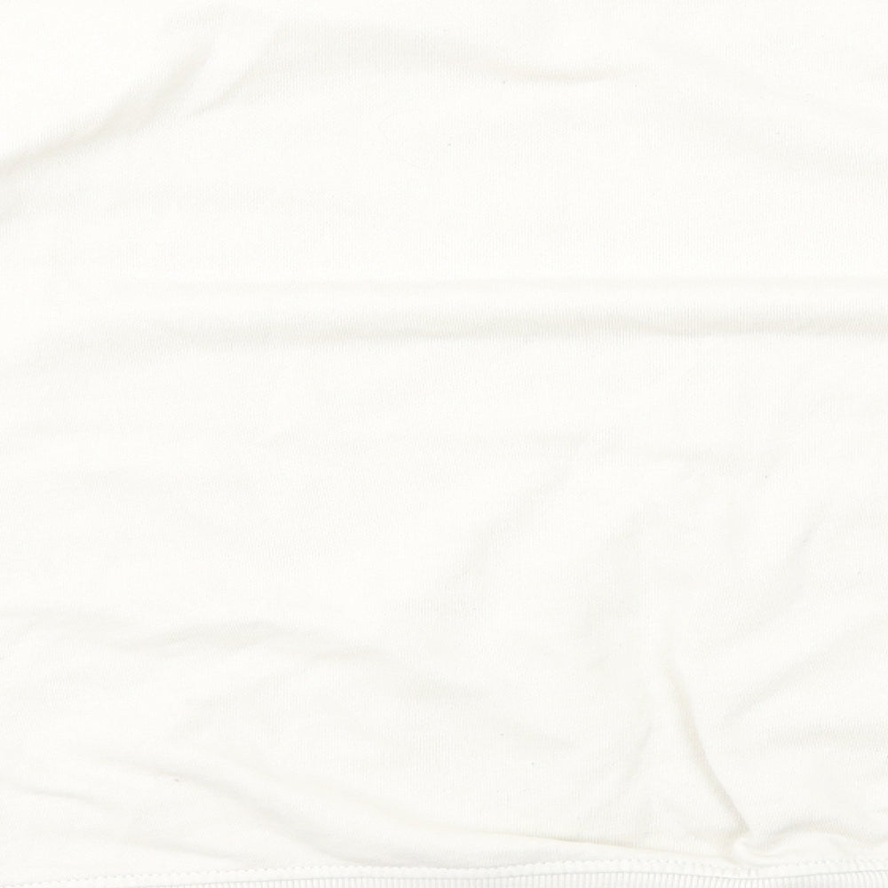 H&M Womens Grey Cotton Pullover Sweatshirt Size XS Pullover