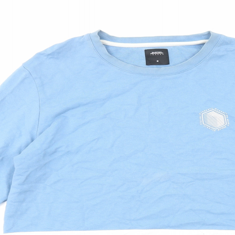 Mens UK Size M Burton Blue Pullover Sweatshirt