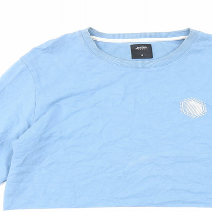 Mens UK Size M Burton Blue Pullover Sweatshirt