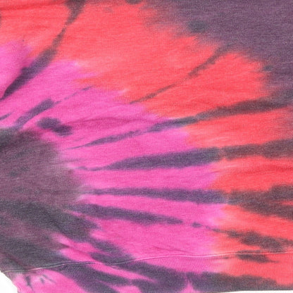 PINK Womens Multicoloured Cotton Pullover Sweatshirt Size S Pullover