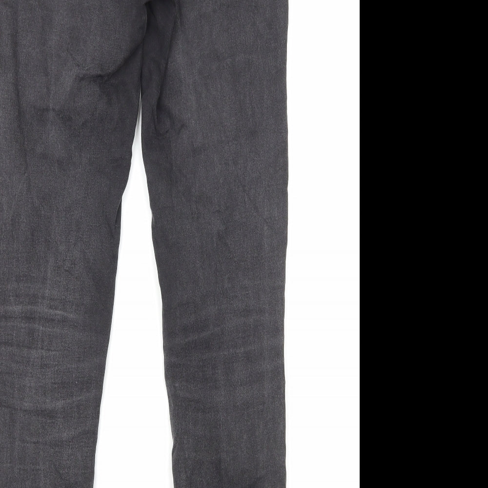 Womens UK Size 10 Pimkie Regular Fit Skinny Grey Jeans