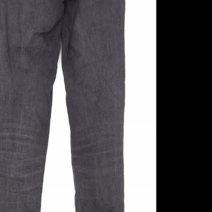 Womens UK Size 10 Pimkie Regular Fit Skinny Grey Jeans