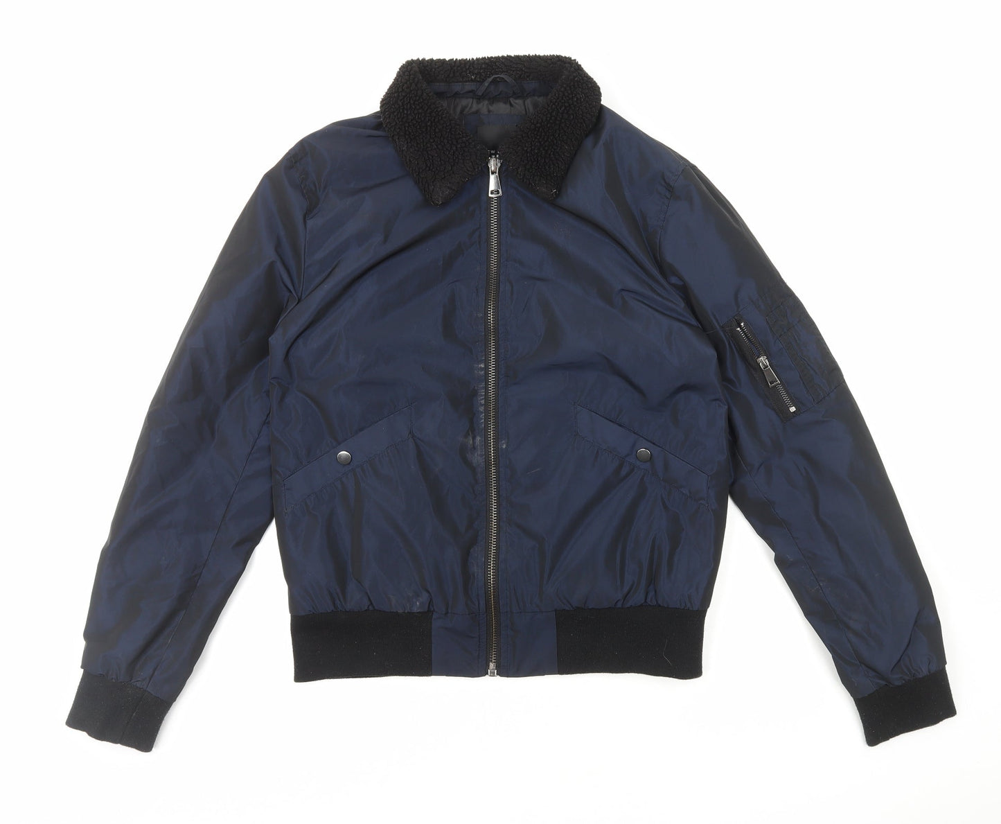 Mens UK Size S New Look Blue Jacket