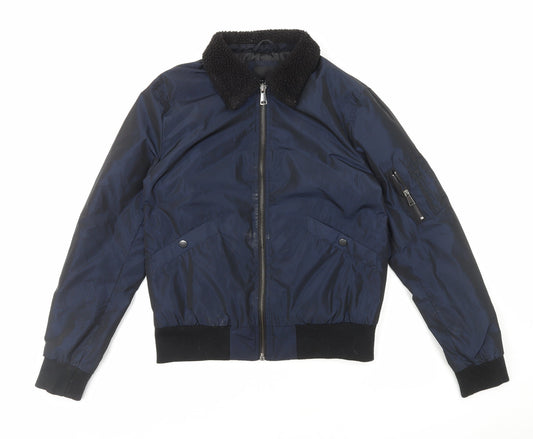 Mens UK Size S New Look Blue Jacket