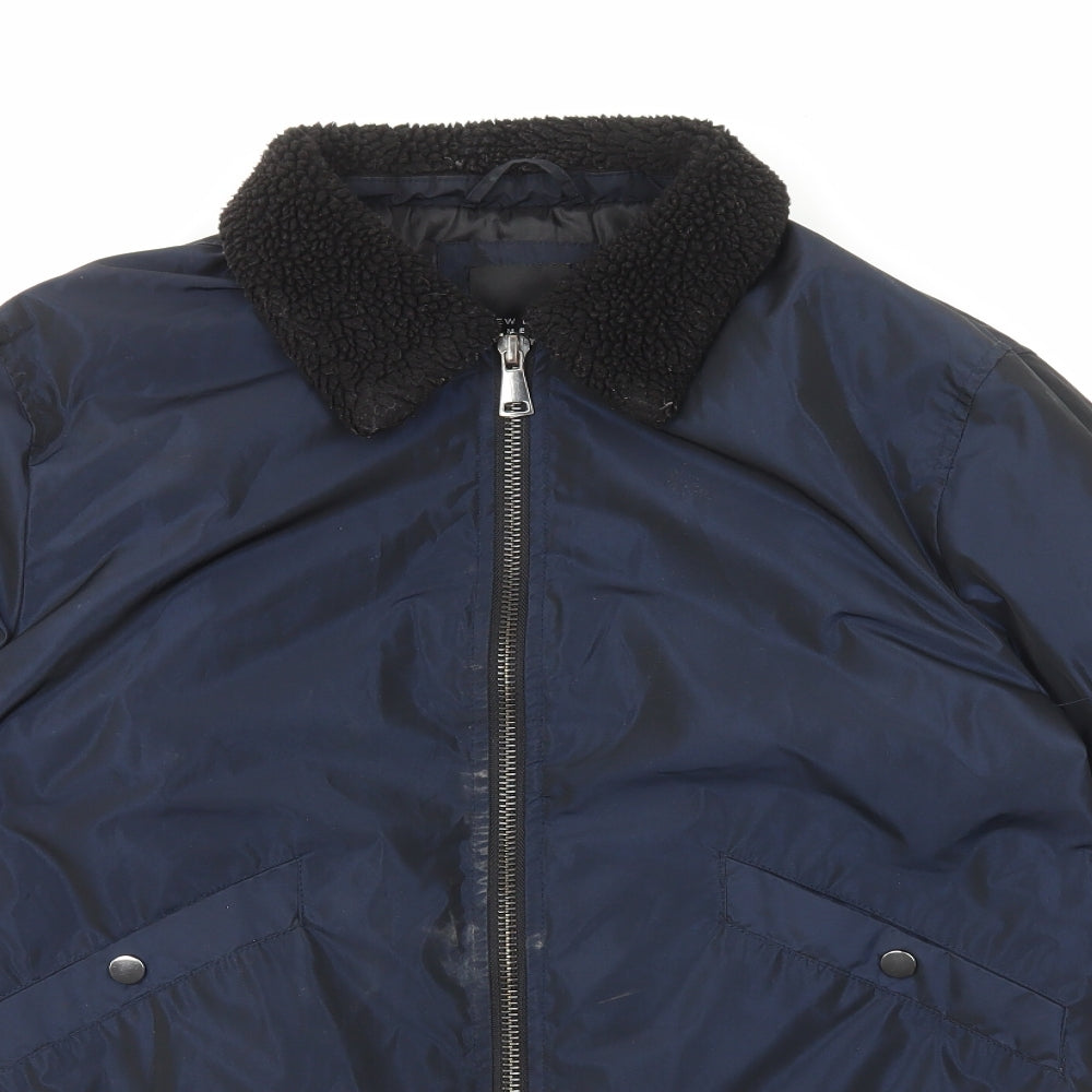 Mens UK Size S New Look Blue Jacket