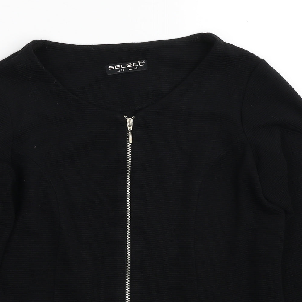 Womens UK Size 14 Select Black Jacket