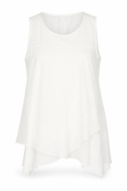 Womens UK Size 10 TU White Basic Blouse