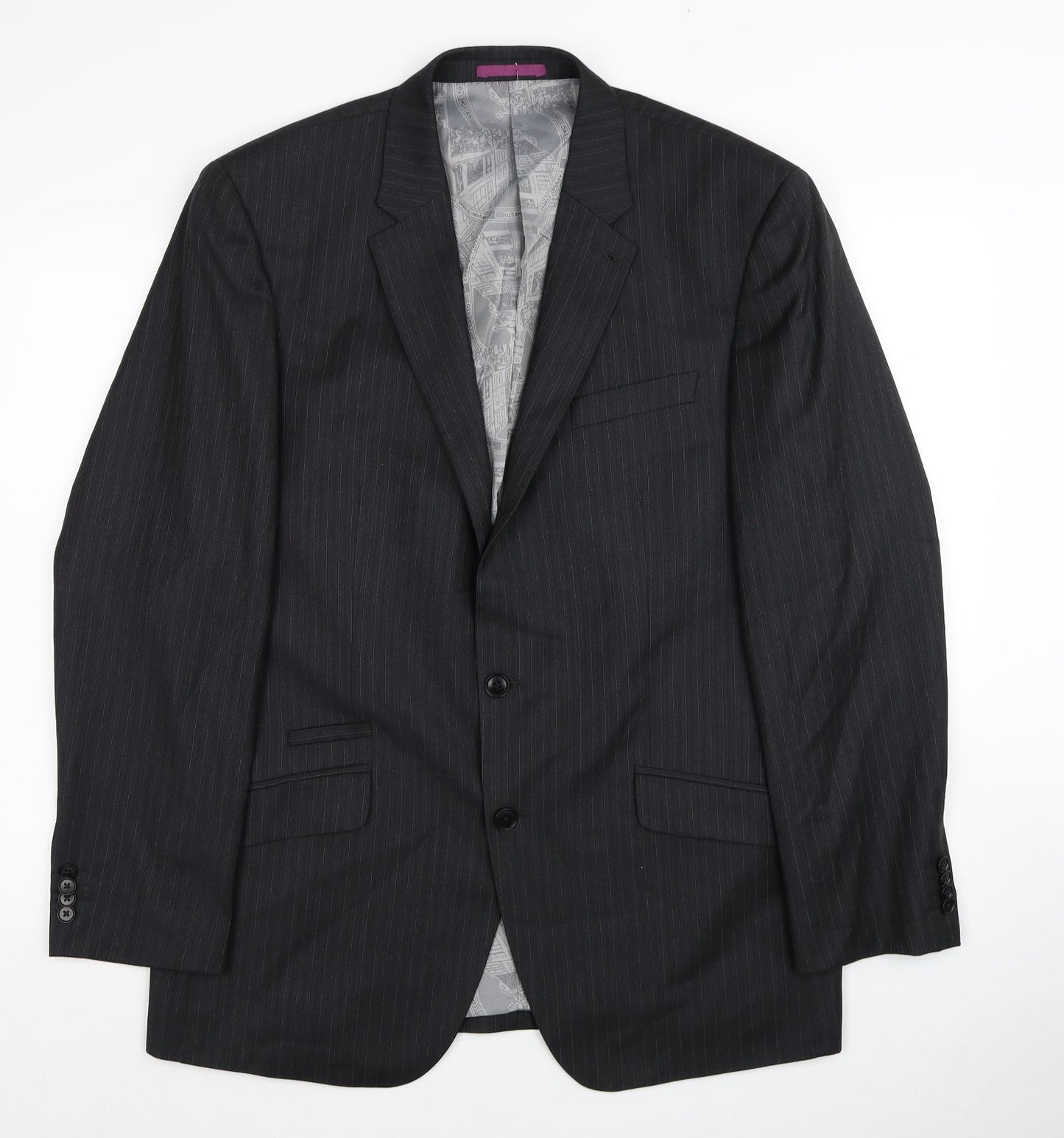 Mens UK Size 42 NEXT Regular Grey Suit Jacket