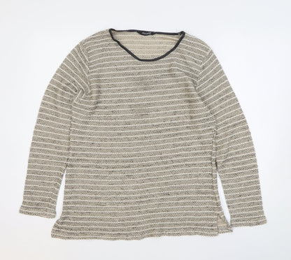 Womens UK Size 16 Alexara Gold Pullover Jumper