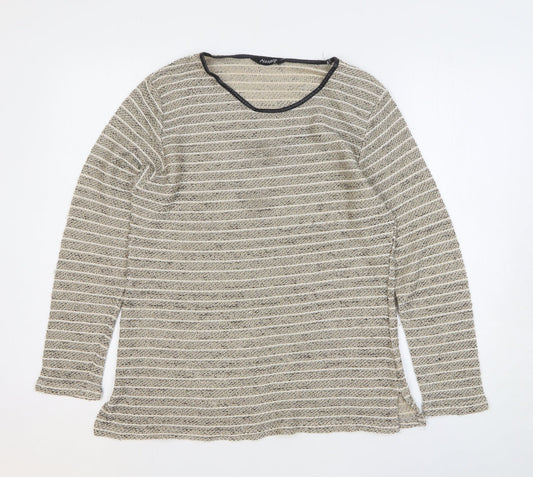 Womens UK Size 16 Alexara Gold Pullover Jumper