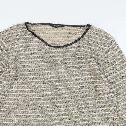 Womens UK Size 16 Alexara Gold Pullover Jumper