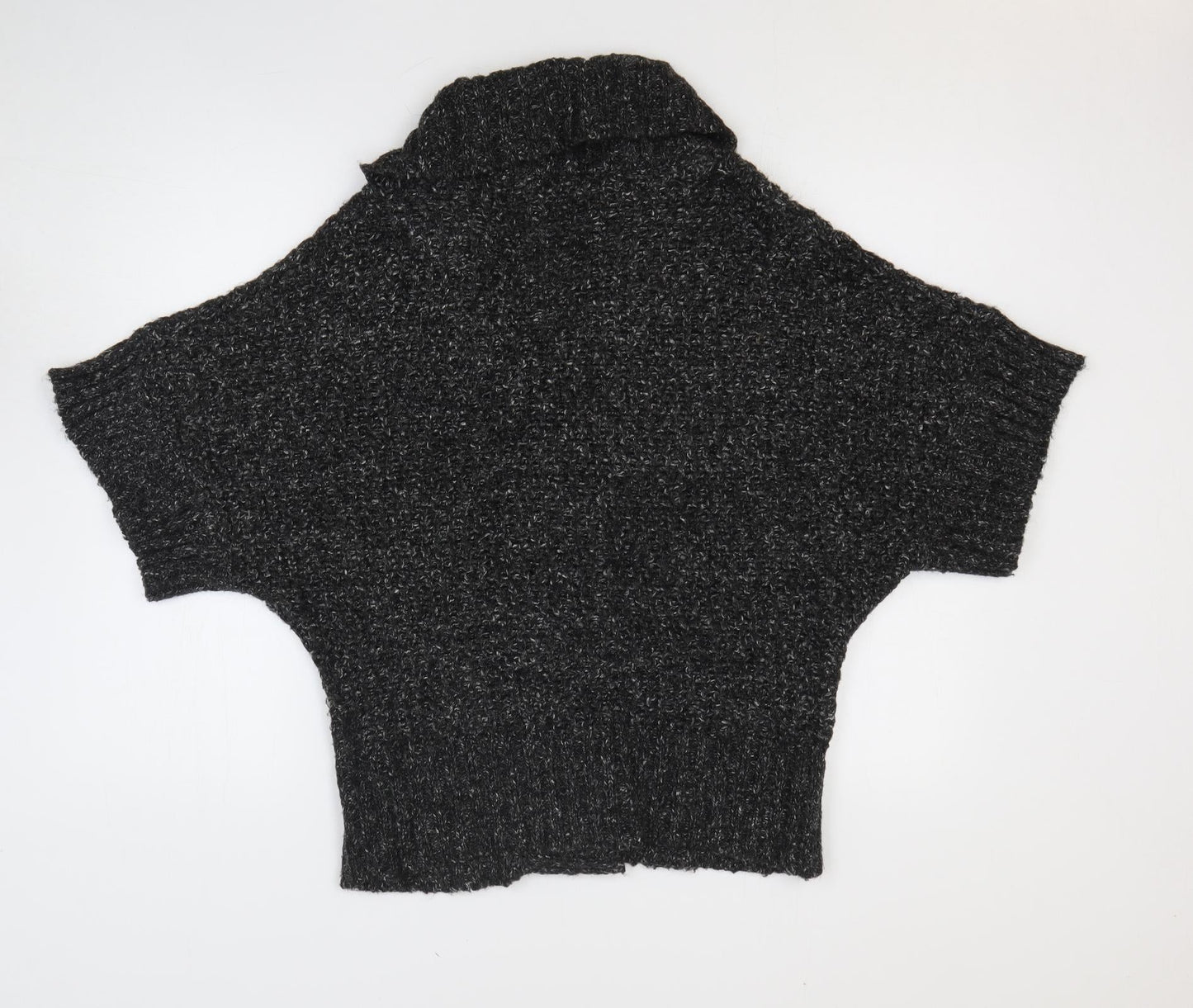 Womens UK Size M Happit Grey Cardigan Jumper